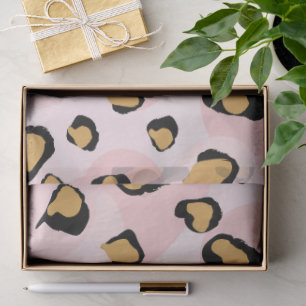 Papel De Seda Padrão Animal Boho