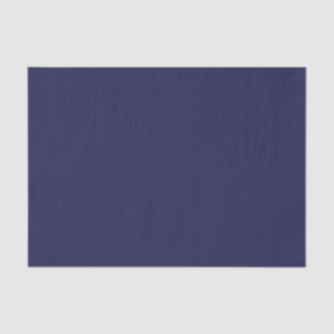 Papel De Seda Padrão Azul Marinho de Silhueta de Rena do Trenó d