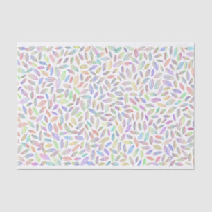 Papel De Seda Padrão bonito de esqueleto de folha colorida