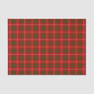 Papel De Seda Padrão Bruce Family Tartan