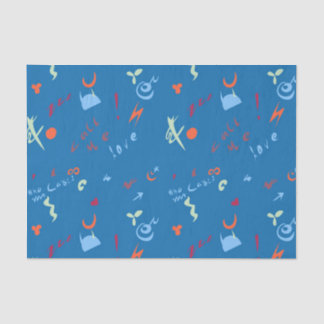 Papel De Seda Padrão "Chame-me de Amor"