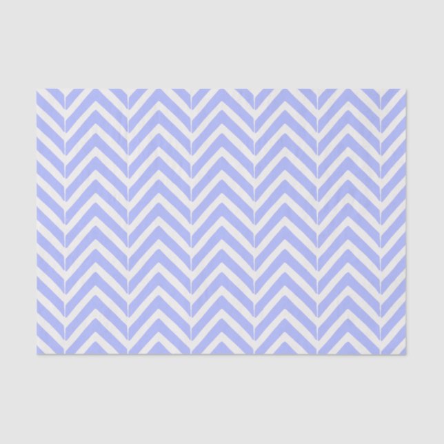 Papel De Seda Padrão Chevron Zig Zag (Frente )