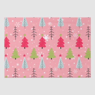 Papel De Seda Padrão clássico de Natal de Natal de Vintage (4)