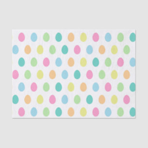 Papel De Seda Padrão Colorido De Ovo De Páscoa De Páscoa