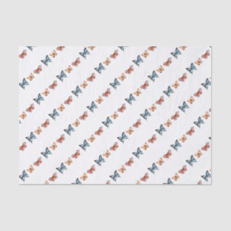 Papel De Seda Padrão da borboleta