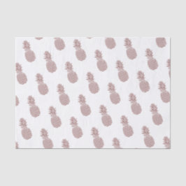 Papel De Seda Padrão de abacaxi rosa brilhante brilhante