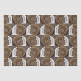 Papel De Seda Padrão de Abstrato de caracol