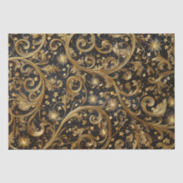 Papel De Seda Padrão de Abstrato de Natal