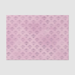 Papel De Seda Padrão de Arquivo de Vintagem Rosa