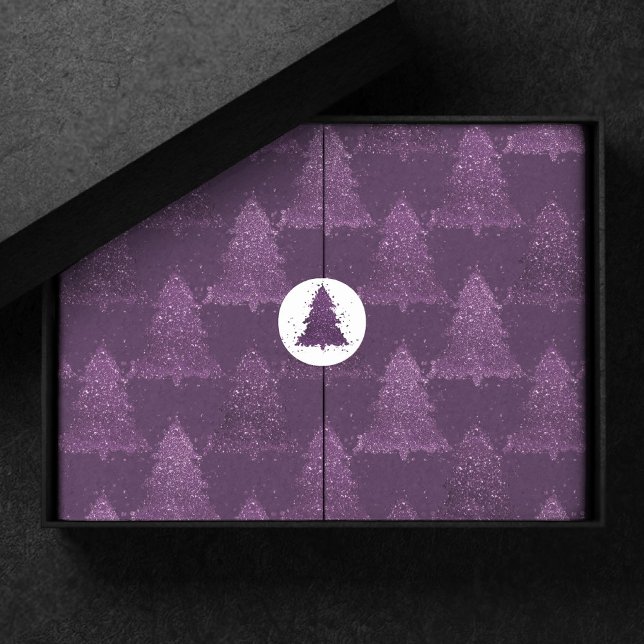 Papel De Seda Padrão de Árvore Moody | Pró Profundo de Natal Rox (Criador carregado)