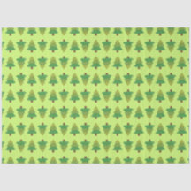 Padrão de Árvores em Verde