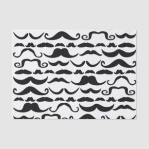 Papel De Seda Padrão de bigode