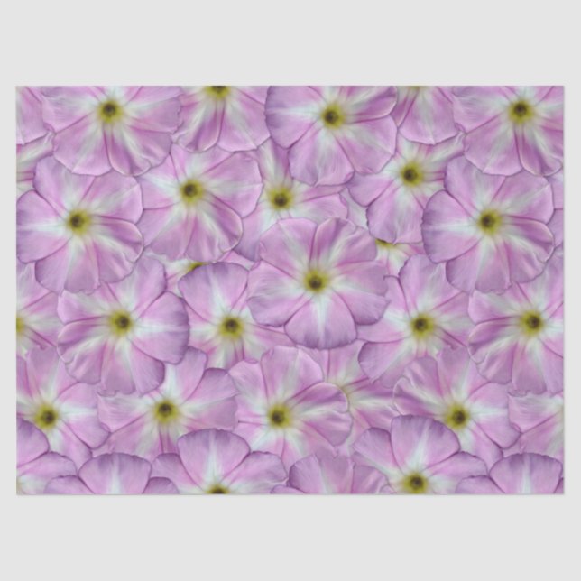 Papel De Seda Padrão de Bindweed Invisível (Frente )