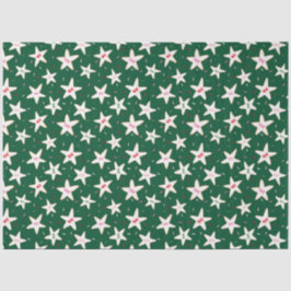 Papel De Seda Padrão de Biscoito de Natal