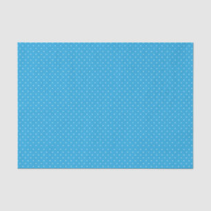 Papel De Seda Padrão de bolinhas azul claro fofo