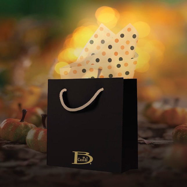 Papel De Seda Padrão de Bolinhas do Halloween (Criador carregado)