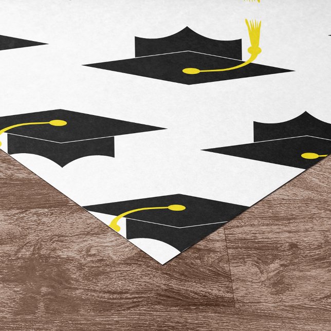 Papel De Seda Padrão de bonés de formatura (Criador carregado)