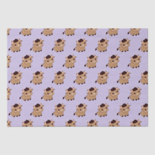 Papel De Seda Padrão de Bovinos de Corte