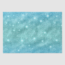 Padrão de Brilho Metálico em Mosaico Azul Elegante