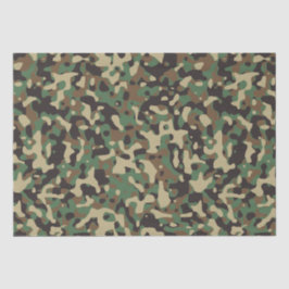 Papel De Seda Padrão de camuflagem de Camo