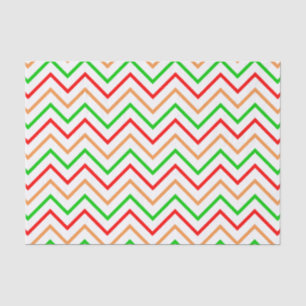 Papel De Seda Padrão de Chevron de Luz na Moda