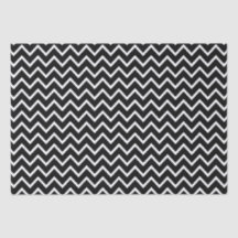 Padrão de Chevron Preto e Branco