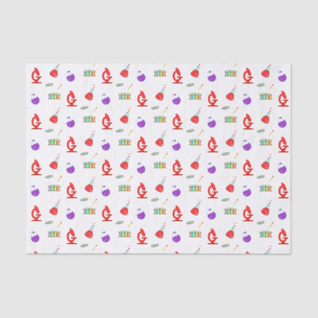 Papel De Seda Padrão de ciência legal (Frente )