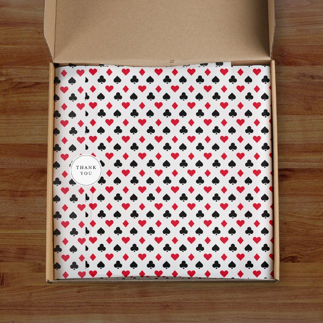 Papel De Seda Padrão de conjunto de cartão de reprodução (Criador carregado)