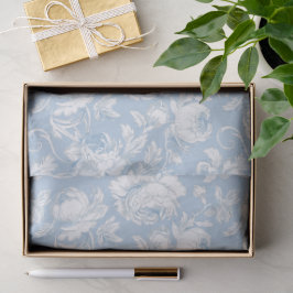 Papel De Seda Padrão de decoupage chinesice azul e branco