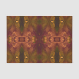 Papel De Seda Padrão de Decoupage Metálica Marrom Abstrato