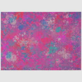 Papel De Seda Padrão de Design de Abstrato de Cores em Cascata