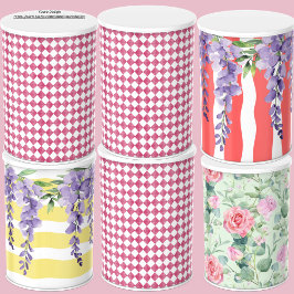 Papel De Seda Padrão de diamante moderno - Vermelho de dissociaç