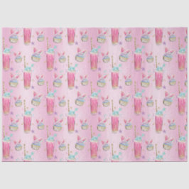 Papel De Seda Padrão de Doces e Açúcar