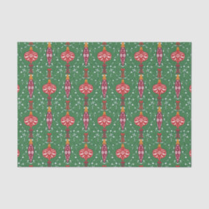 Papel De Seda Padrão de Enfeites de natal Festivos