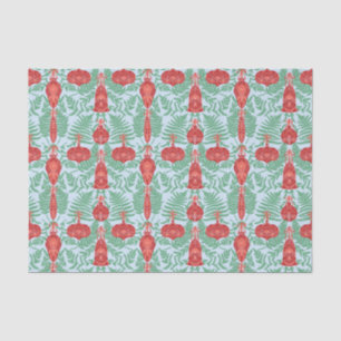 Papel De Seda Padrão de Enfeites de natal Festivos