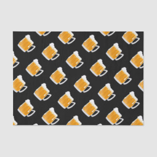 Papel De Seda Padrão de festa de caneca de cerveja engraçada