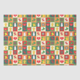Papel De Seda Padrão de Filtro de Natal