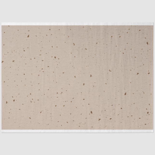 Papel De Seda Padrão de Fleck (Frente )