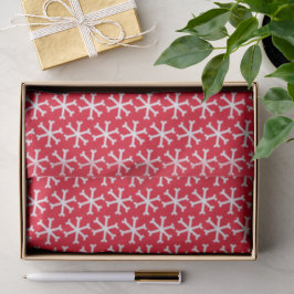 Papel De Seda Padrão de Floco de Neve Caindo