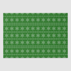 Papel De Seda Padrão de Flocos de Neve de Natal 3