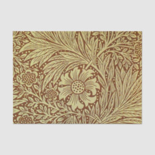Papel De Seda Padrão de Flor Antiga Marigold de William Morris