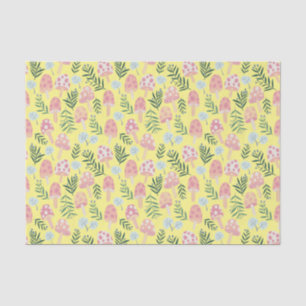Papel De Seda Padrão de Floresta de Cogumelos Magicos