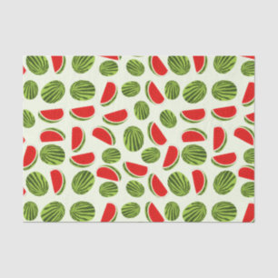 Papel De Seda Padrão de Fruta de Verão de Melancia Colorida
