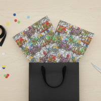 Padrão de Hop de Dança de grafite Urbano