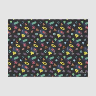 Papel De Seda Padrão de Ícone do Veículo BatWheels™