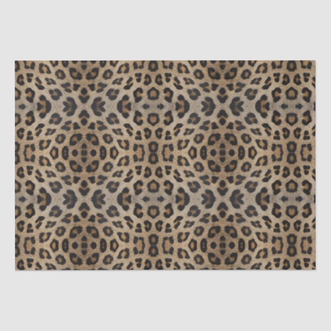 Papel De Seda padrão de impressão de peles de animais na moda-le (Frente )