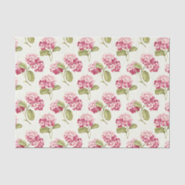 Papel De Seda Padrão de Jardim de Algodão Rosa Floral