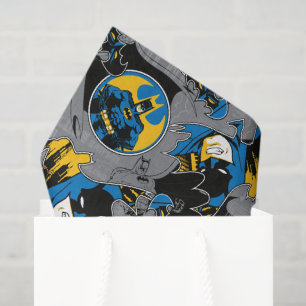 Papel De Seda Padrão de Lançamento Total do Batman