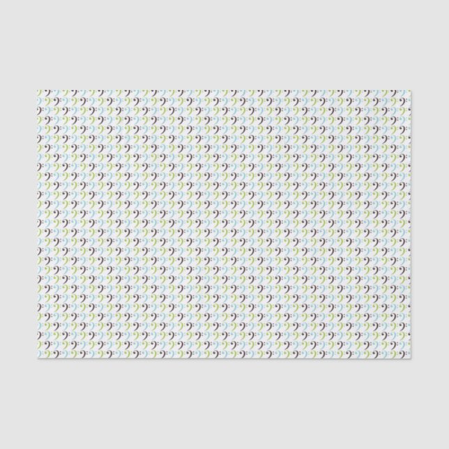 Papel De Seda Padrão de Limpeza de Bass (Frente )