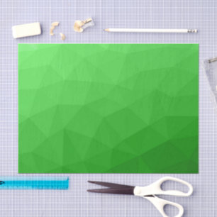 Papel De Seda Padrão de malha geométrica gradiente verde claro